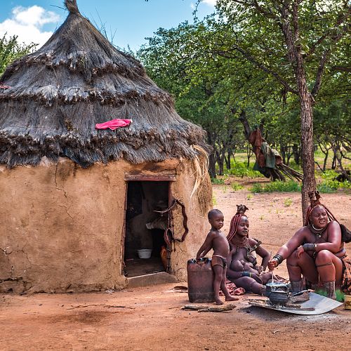 Návštěva u kmene Himba