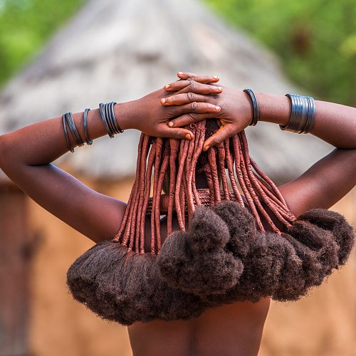 Návštěva u kmene Himba