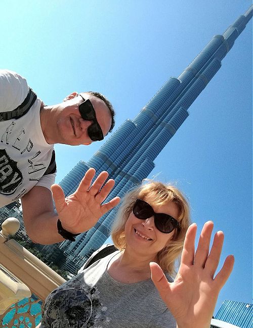 Kultovní budova města Dubaj - Burj Khalifa
