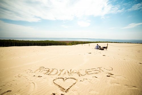 Nejkrásnějším místem v Polsku jsou pro nás písečné duny v Lebě.