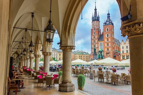 Vychutnejte si s námi v Krakově výbornou kávu s překrásným výhledem.