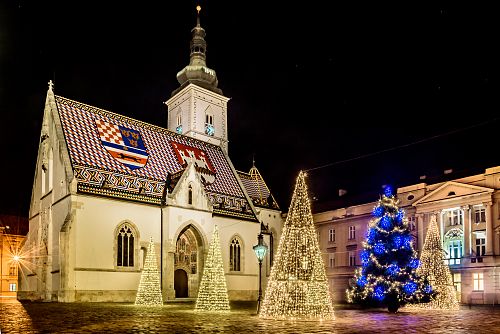 Návštěva kostela k chorvatským Vánocům patří