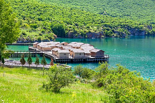 Ohridské muzeum na vodě