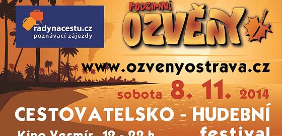 Festival Podzimní ozvěny v kině Vesmír: Netradiční spojení dobré muziky a cestování