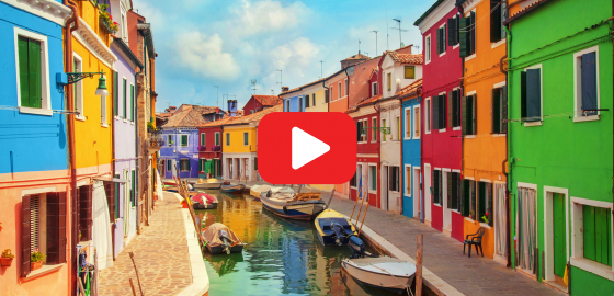 VIDEO: Benátky – Murano, Burano a Lido