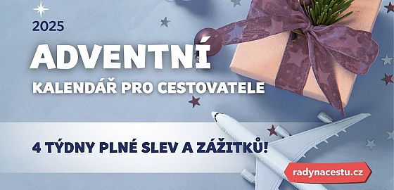 Cestovatelský adventní kalendář 2025