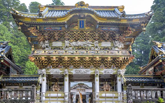 Svatyně Tóšógú a hrobka Tokugawi: uctívané místo, kde se nachází známý výjev Tři moudré opice