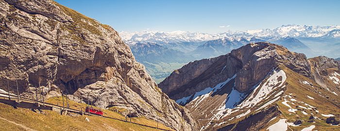 Švýcarsko Pilatus panorama