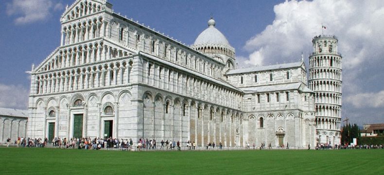 Pisa - Šikmá věž a katedrála