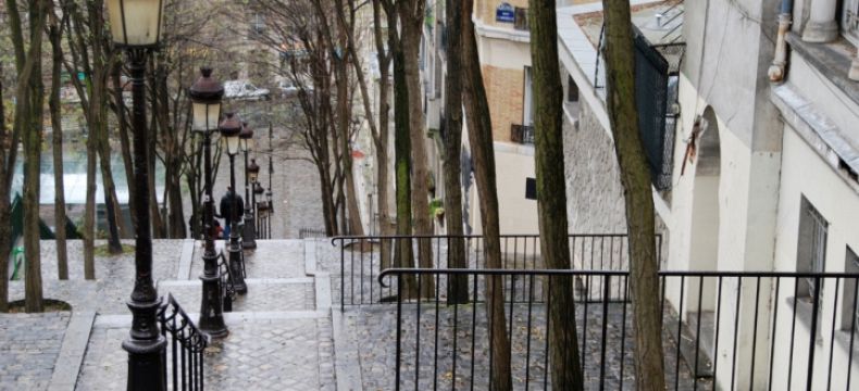 Ulice na Montmartru