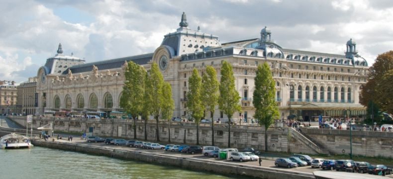 Muzeum d'Orsay se nachází v budově bývalého železničního nádraží