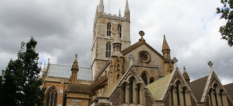 Southwark Cathedral - druhá nejznámější katedrála v Londýně