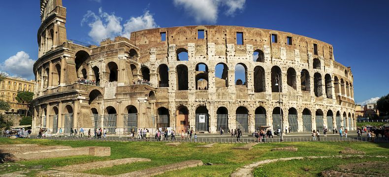 Koloseum je místo, kde soupeřili gladiátoři i odsouzení vězňové s divokými zvířaty