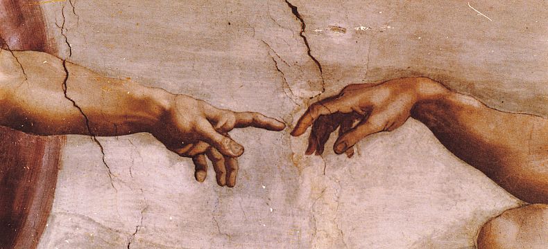 Detail Michelangelovy fresky