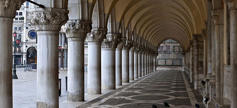 Dóžecí palác je největší světská stavba Benátek