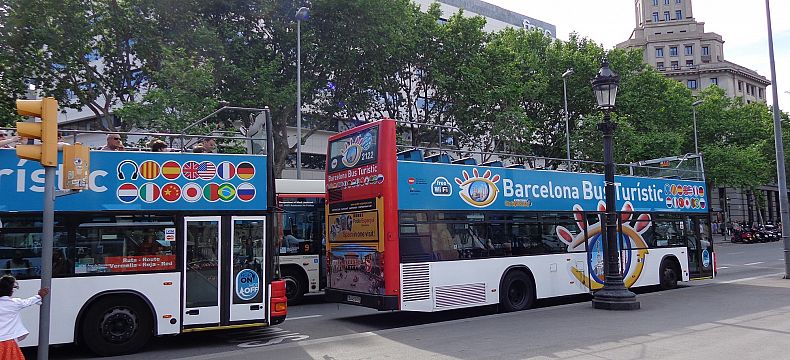 Bus turístic v Barceloně