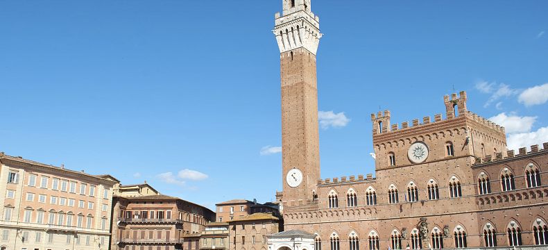 Siena - náměstí Piazza del Campo