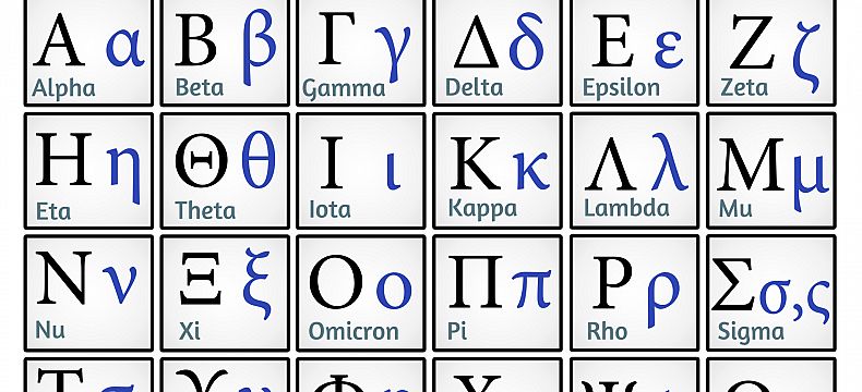 Řecká alfabeta