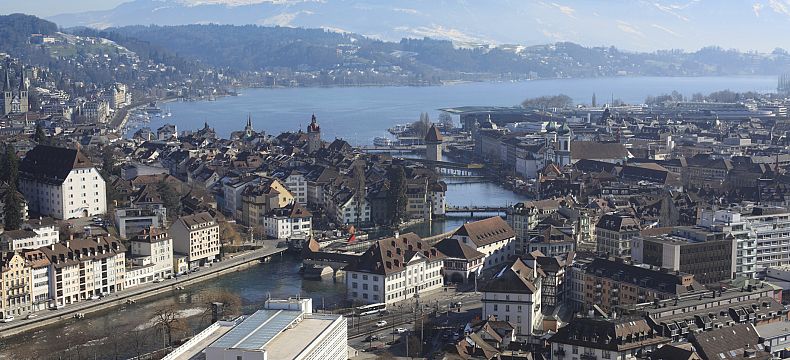 Výhled na Lucern