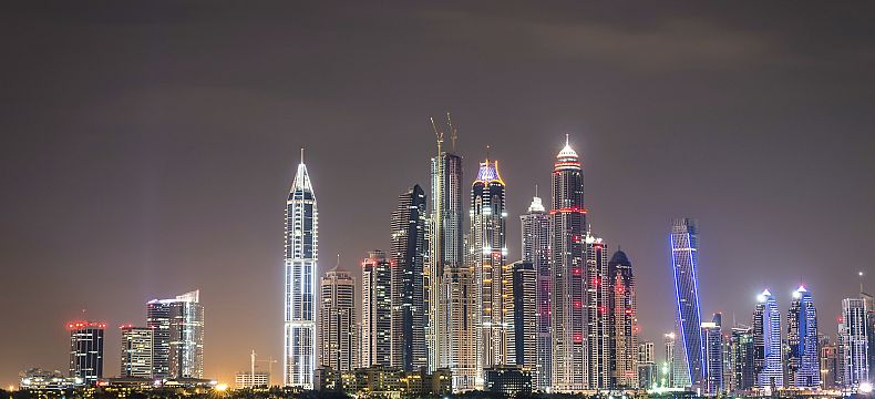 Dubaj Marina je luxusní část Dubaje