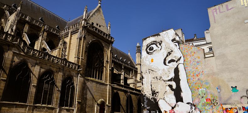 V okolí Centra George Pompidoua najdete zajímavá zákoutí