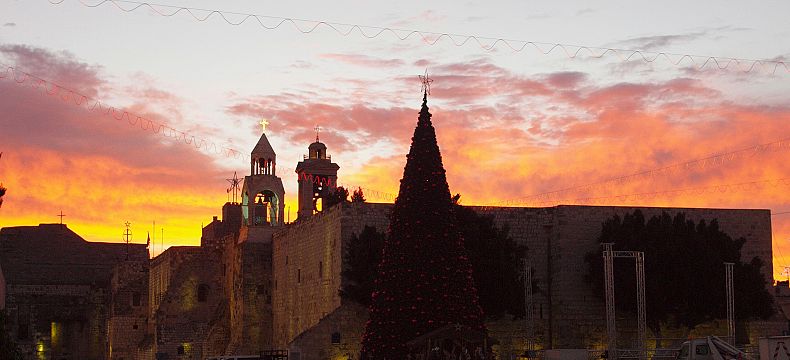 Město Betlém o Vánocích