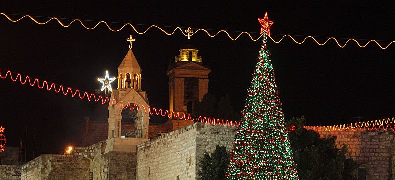 Vánoce v městě Betlémě