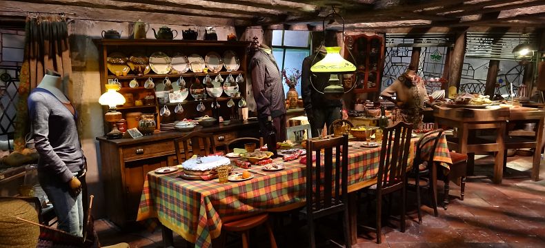 Kuchyň rodiny Weasleyových