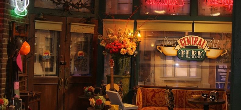 Kavárnička Central Perk ze seriálu Přátelé 