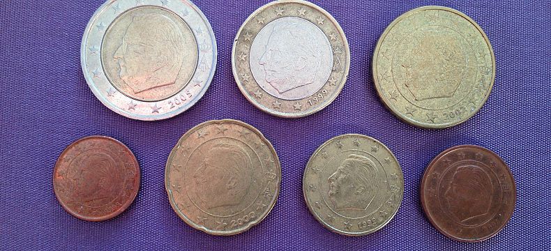 Belgické euromince