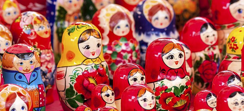 Matrjošky - symbol Ruska - mají v Moskvě své muzeum