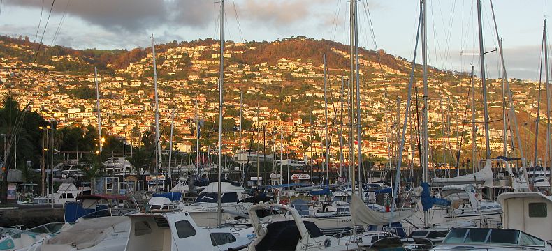 Přístav ve Funchalu
