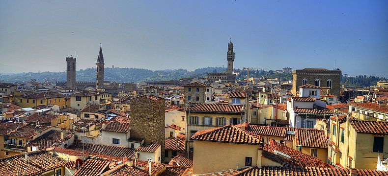 Výhled na Florencii - město tisíce střech