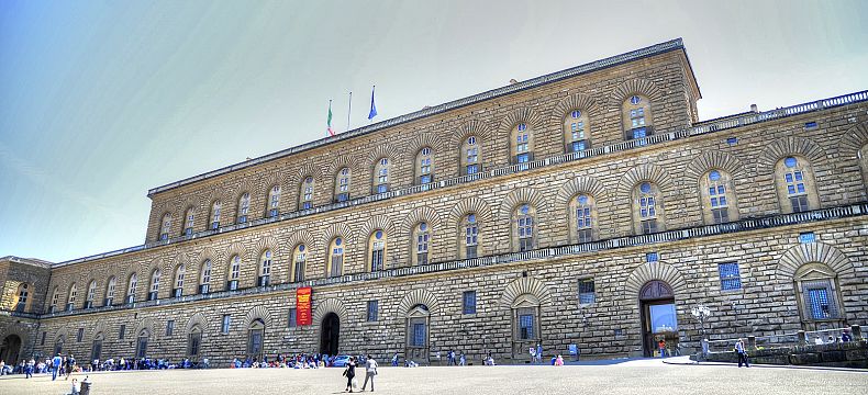 Slavný palác Pitti