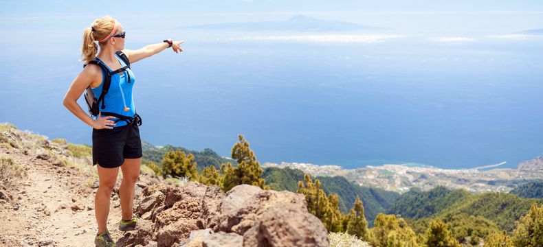 Rájem pro pěší turisty jsou zejména ostrovy La Gomera a La Palma 