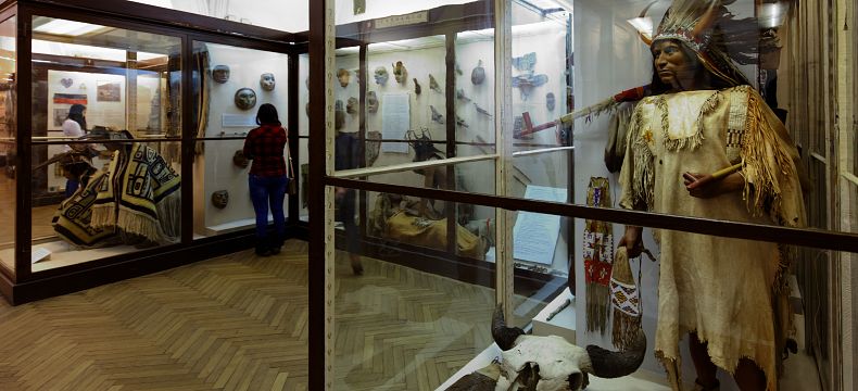 Exponáty v muzeu