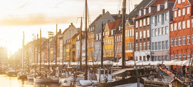 Kodaňské nábřeží Nyhavn láká k procházkám 
