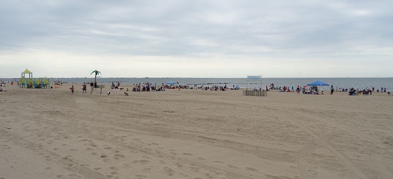 Pláž na Coney Island