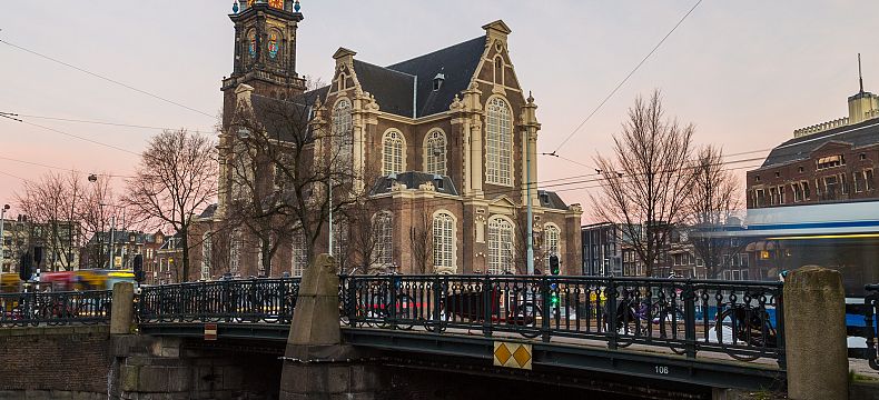 Kostel má nejvyšší věž Amsterdamu