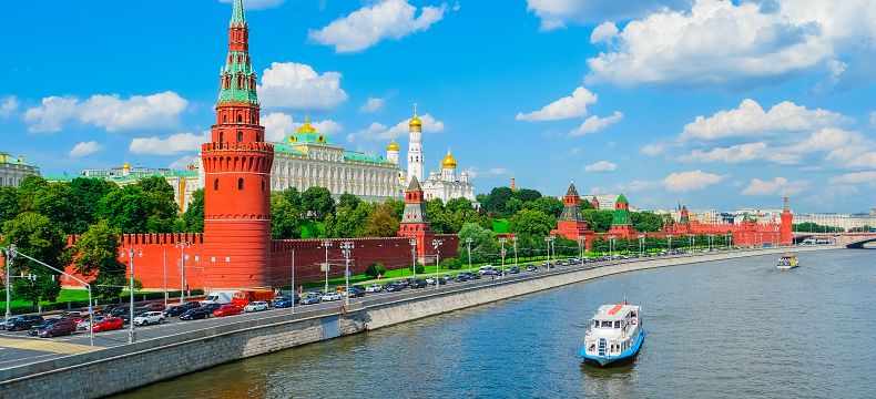 Hlavní město Ruska – Moskva