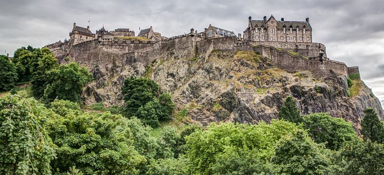 Kámen osudu můžete vidět na Edinburghském hradě