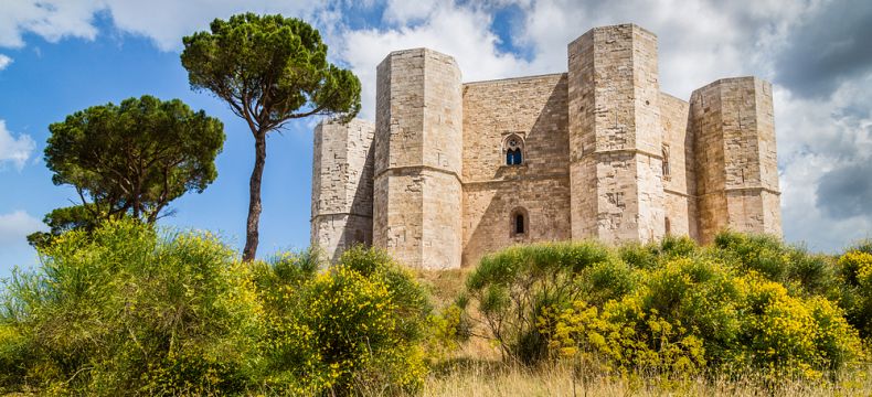 Hrad Castel del Monte zdobí i italské euromince