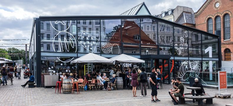 Zárukou kvalitní gastronomie je i kodaňská tržnice Torvehallerne