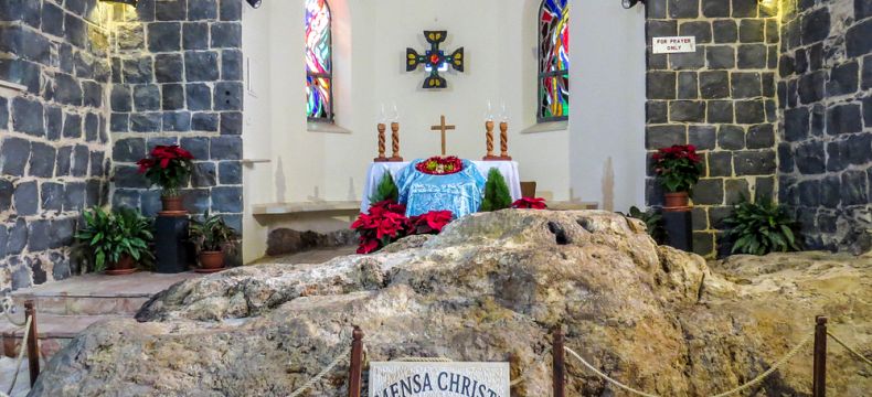 Mensa Christi v kostele Prvenství sv. Petra 