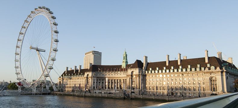 Původní budova londýnské radnice