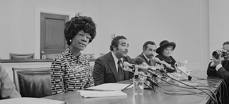 Monumentu se brzy dočká i první černošská členka Kongresu – Shirley Chisholm 
