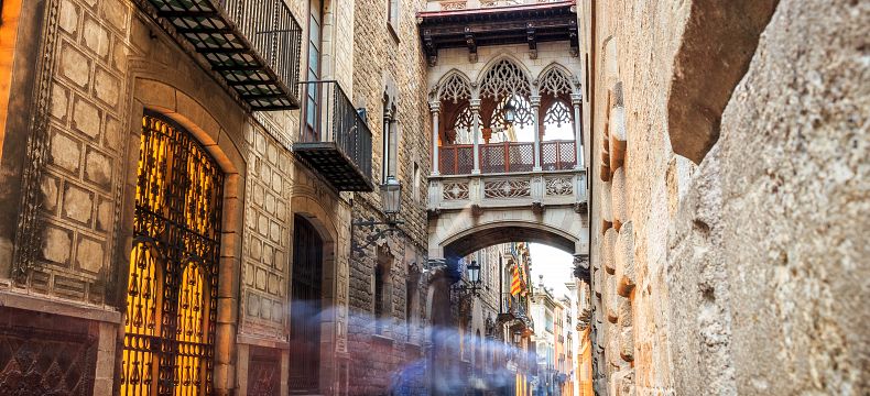 Z výšky uvidíte třeba i gotickou čtvrť Barcelony