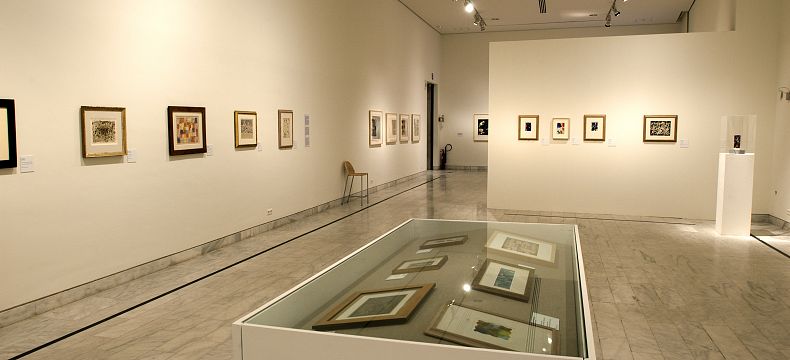Interiér Picassova muzea
