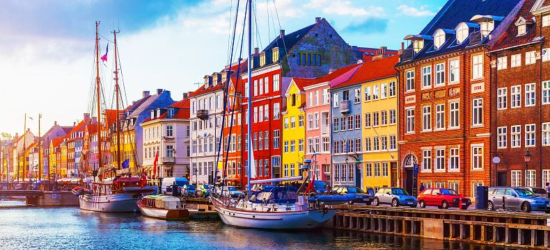 Symbolem Kodaně je barevný přístav Nyhavn