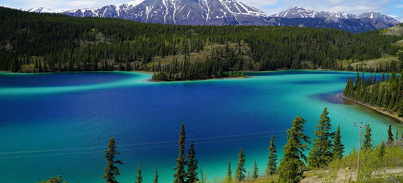 Emerald lakes